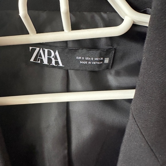Zara Oversized double Breasted Jacket - black - Picture 3 of 5